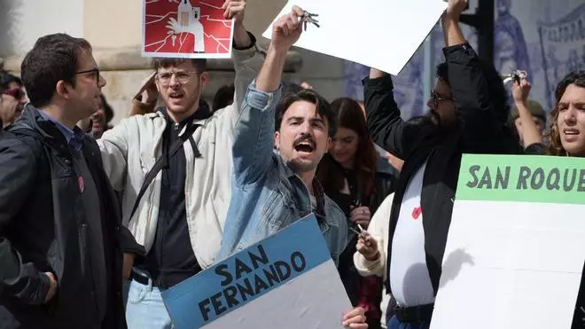 Más de un centenar de personas salen a la calle en Badajoz para exigir que bajen los alquileres