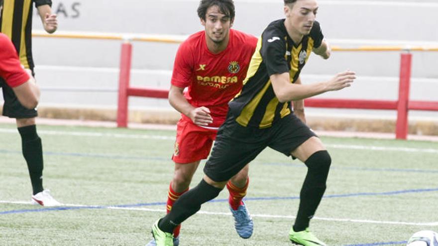 Un lance del Paterna-Villarreal C que acabó 0-1.