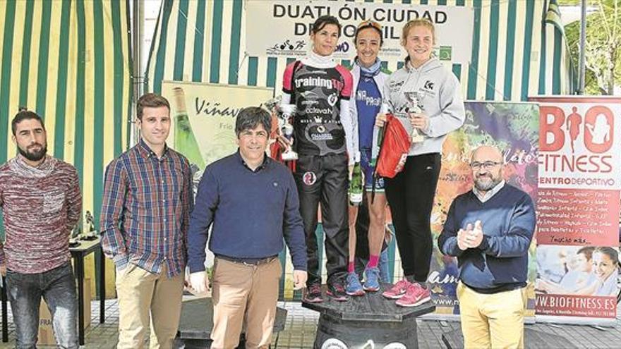 El Duatlón «Ciudad de Montilla» lleva el deporte al casco urbano
