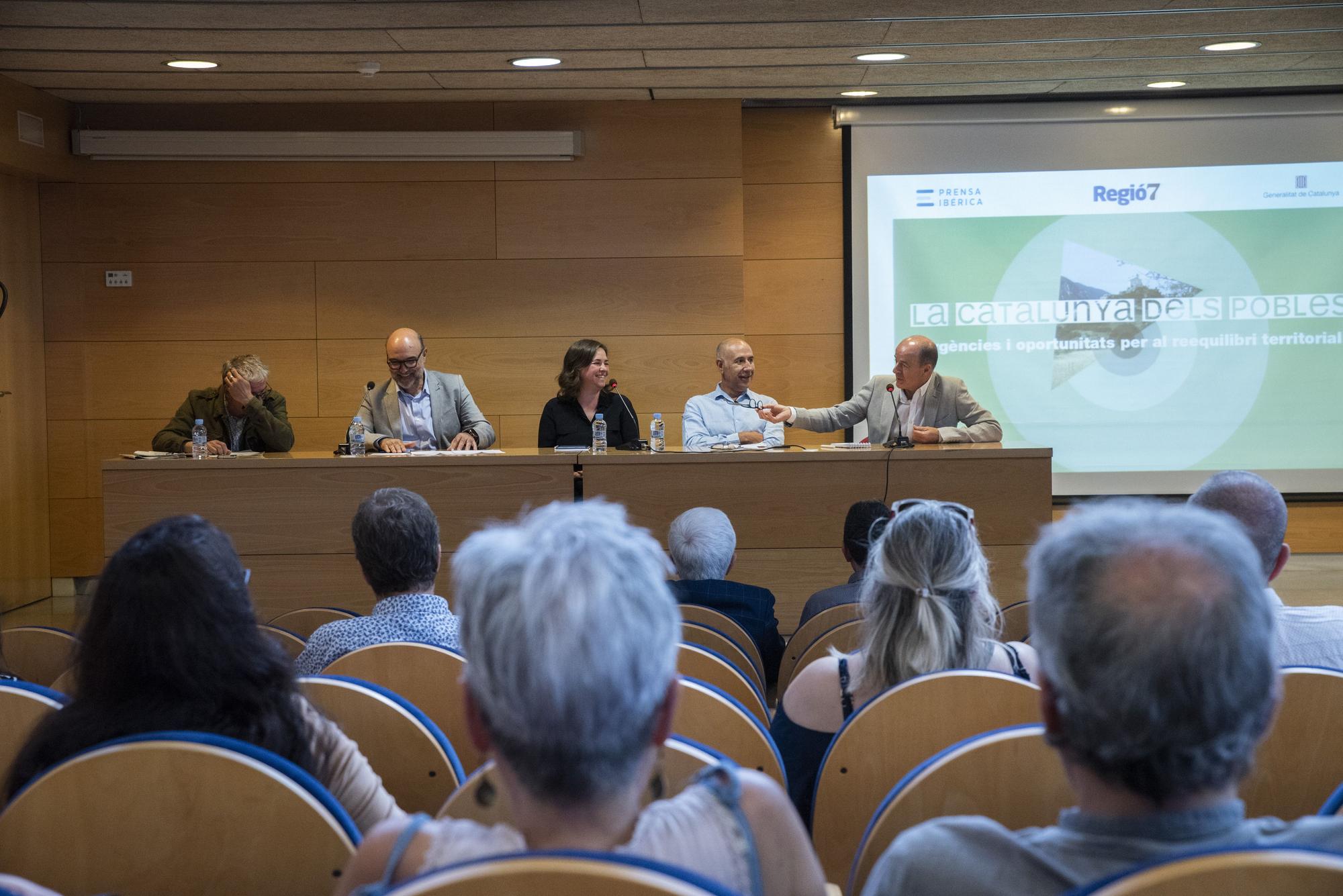 Regió7 debat a Berga sobre la Catalunya que es despobla