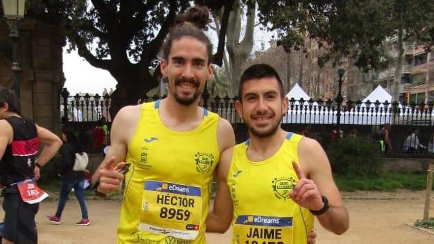 Los atletas del Grupo Alcaraz brillan en la Media Maratón de Barcelona