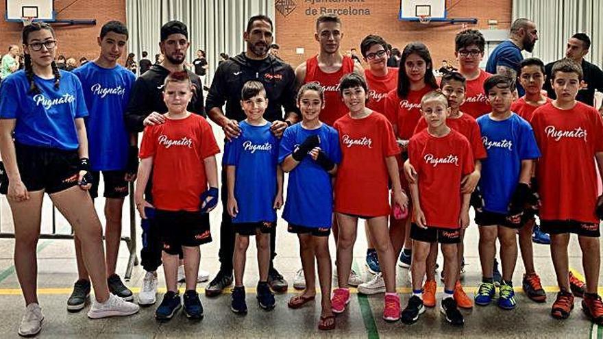 Els esportistes que van competir del Kick Boxing Pugnator Castellet