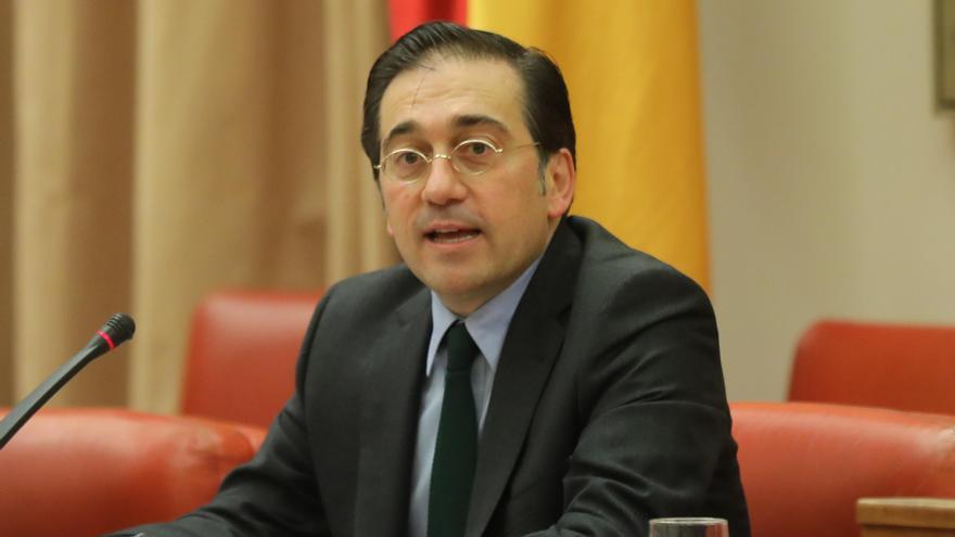 Albares informa en el Congreso sobre la posición de España en la crisis de Ucrania