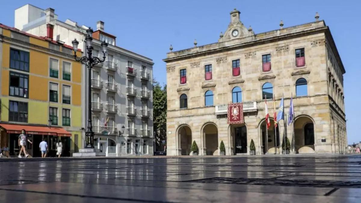 El Ayuntamiento de Gijón.