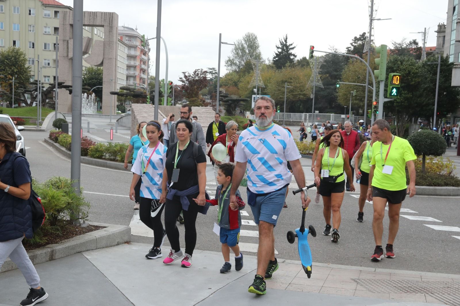 Vigo marcha en favor de Aspanaex