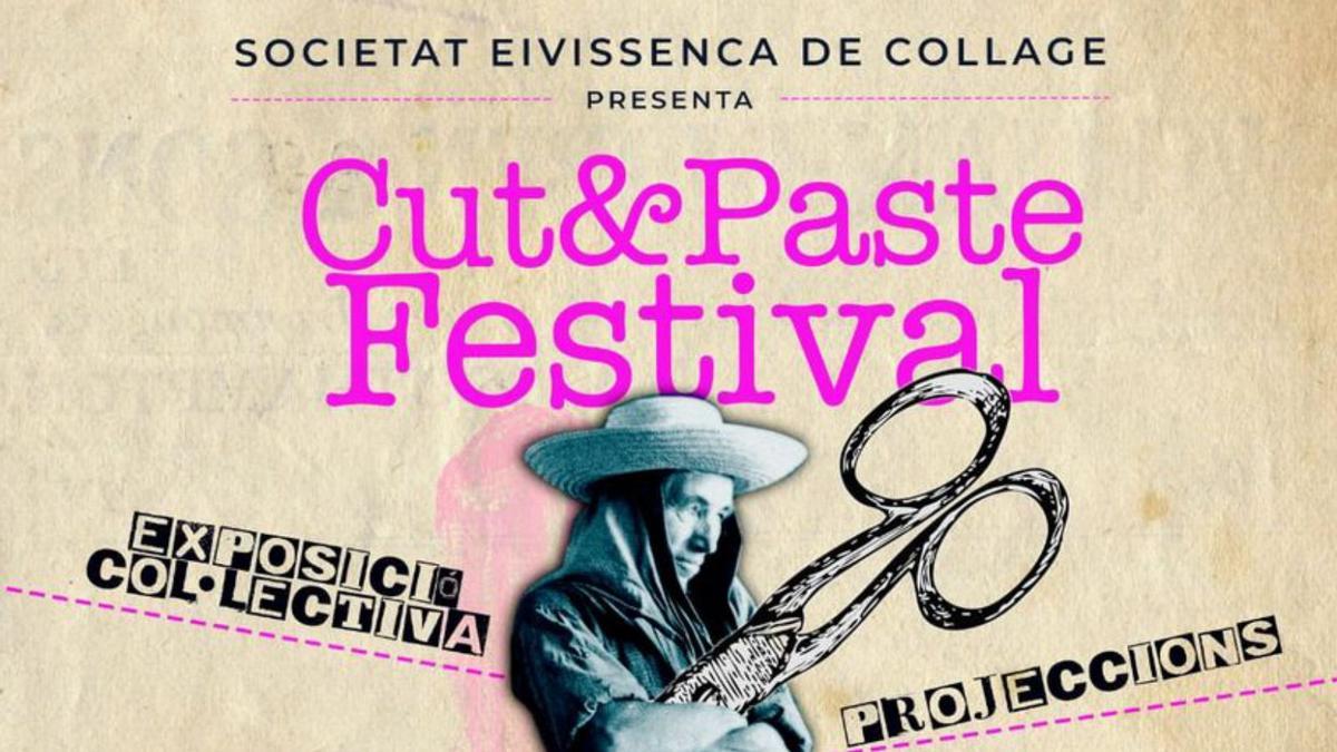 Detalle del cartel del festival Cut&amp;Paste. | SEC