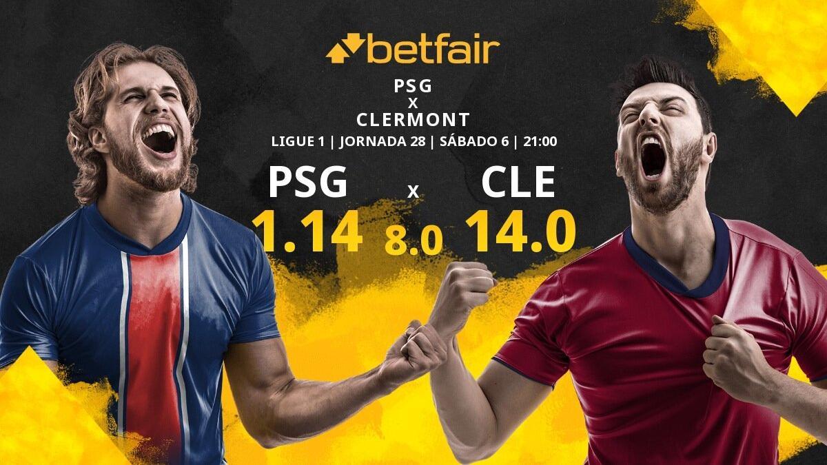 PSG vs. Clermont: horario, TV, estadísticas, clasificación y pronósticos