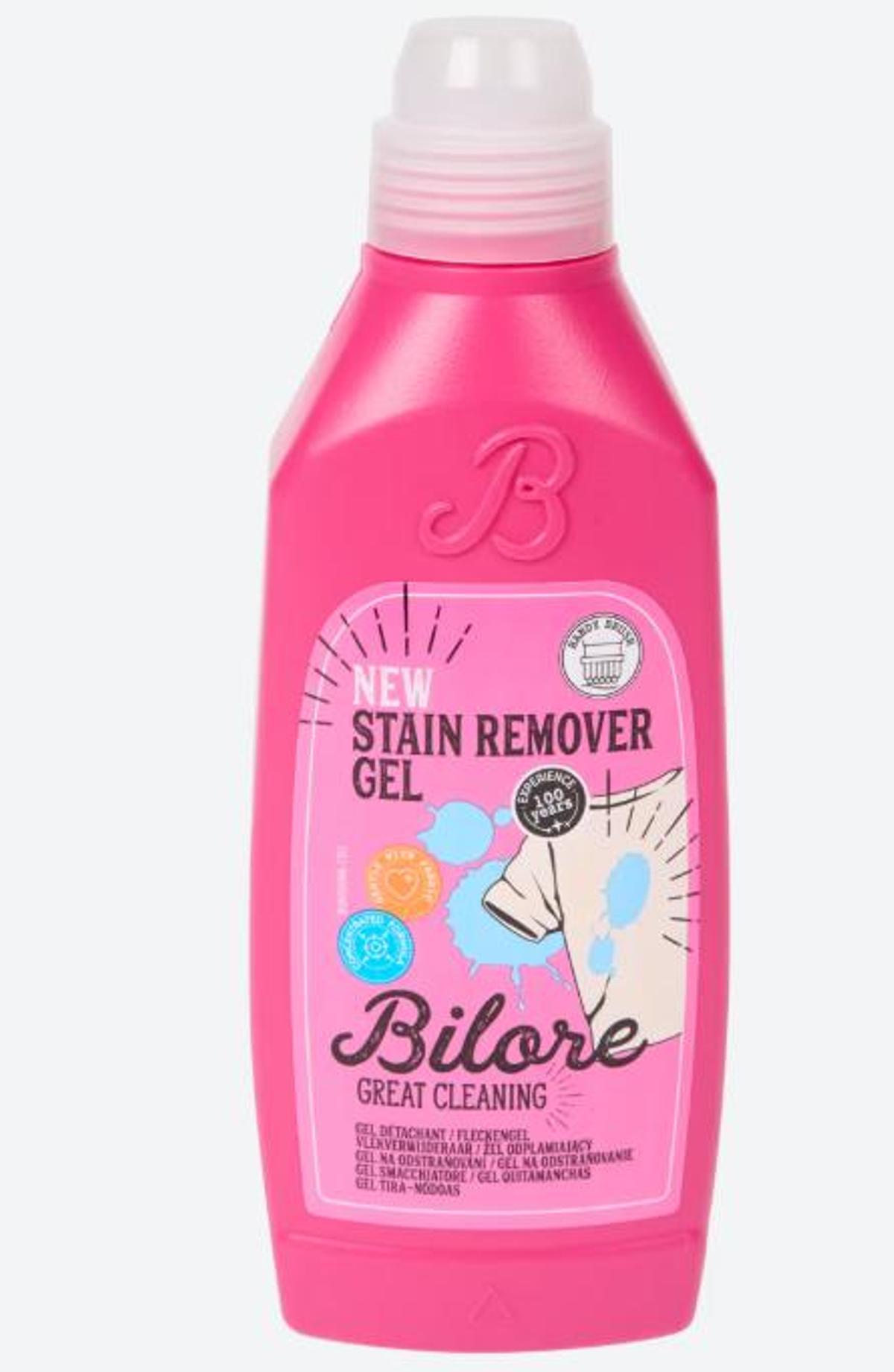 Gel quitamanchas.