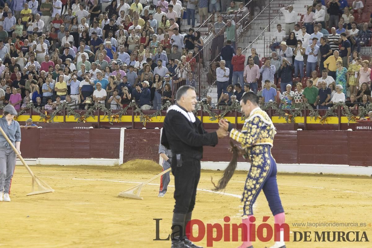 Cuarta corrida en la Feria Taurina de Murcia (Castella, Manzanares y Ureña)