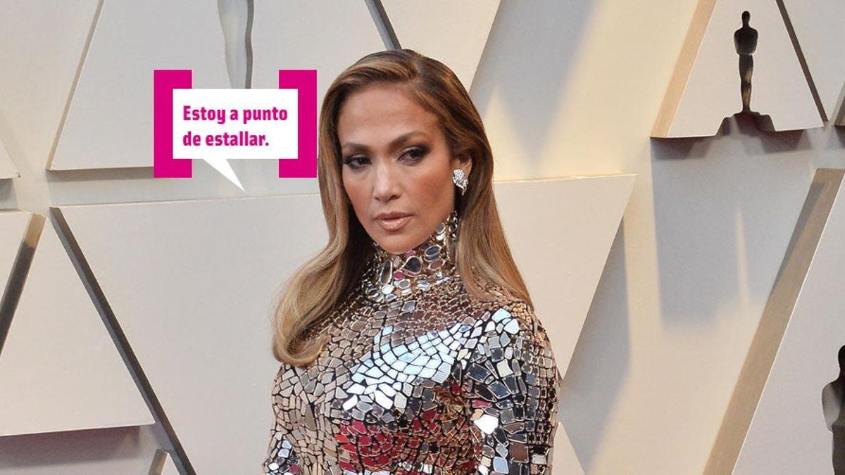 Con este vestido de Tom Ford, Jennifer Lopez también ha acaparado las miradas en la noche de los 'Oscar 2019'.