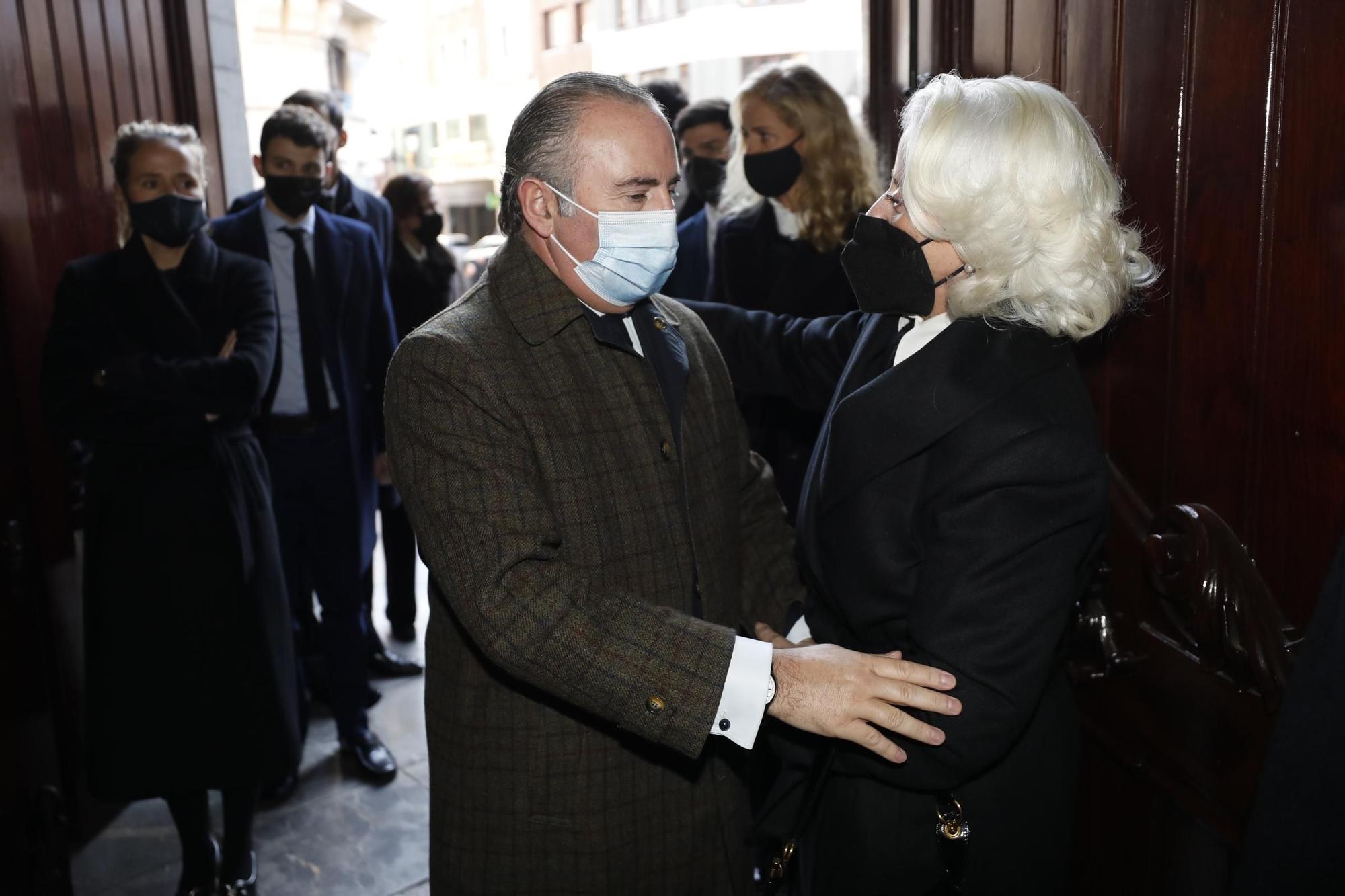 Oviedo despide al banquero Ignacio Herrero Álvarez en un emotivo funeral