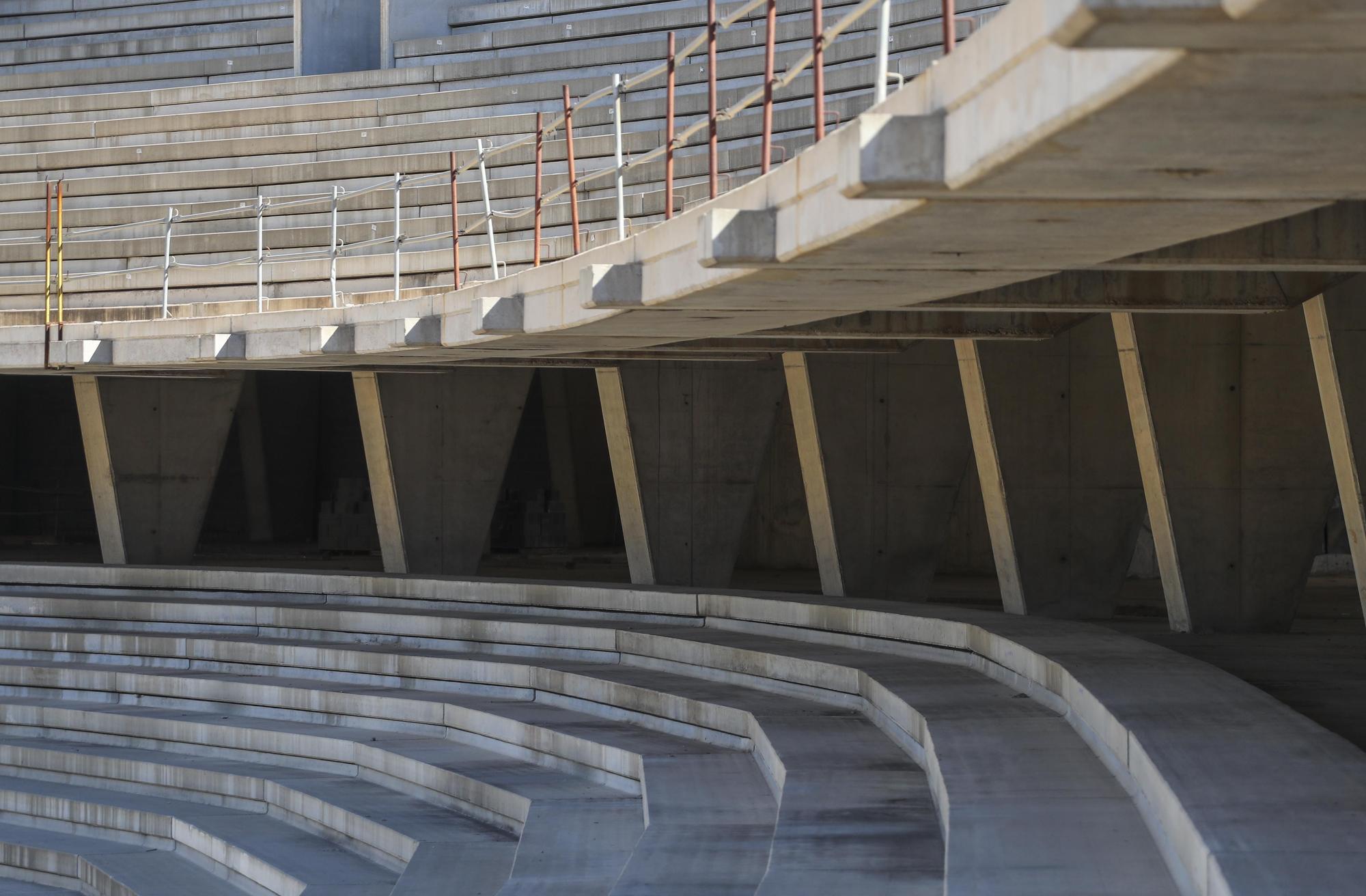 Las entrañas del Nou Mestalla a día de hoy