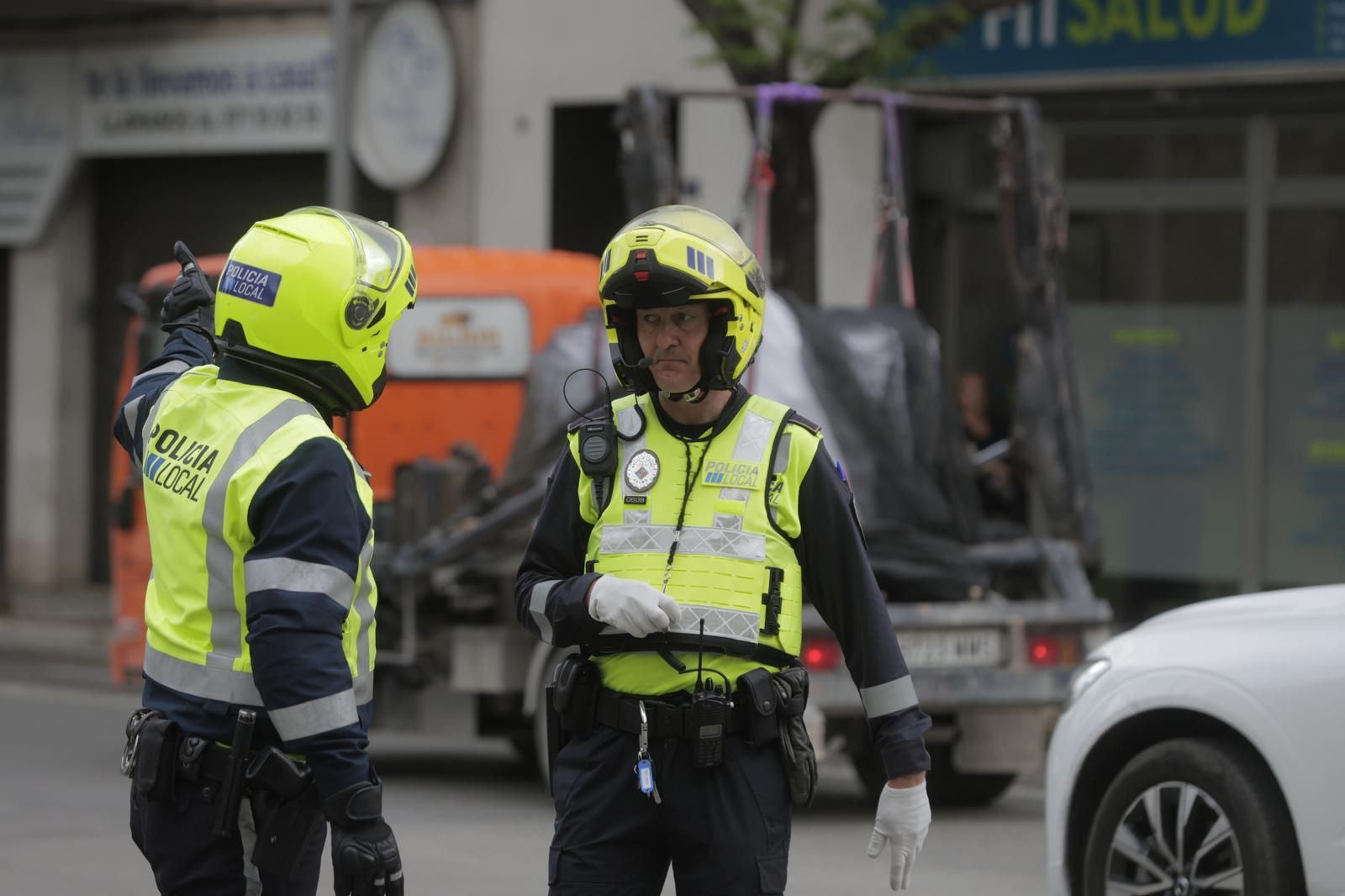 Un peatón, herido crítico al ser atropellado por un coche en la rotonda del Conservatorio, en Palma