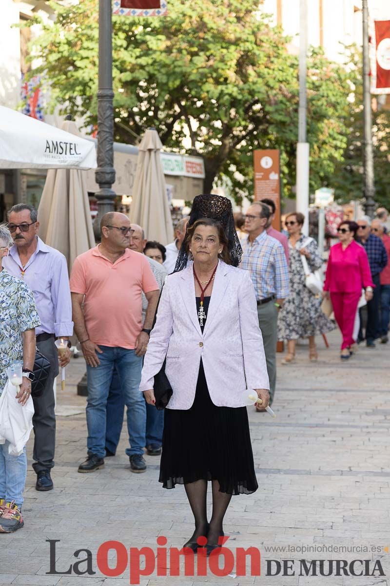 Procesión de regreso de la Vera Cruz a la Basílica