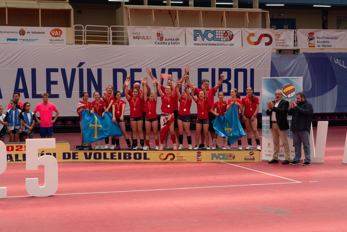 El grupo Covadonga, tercero en el campeonato