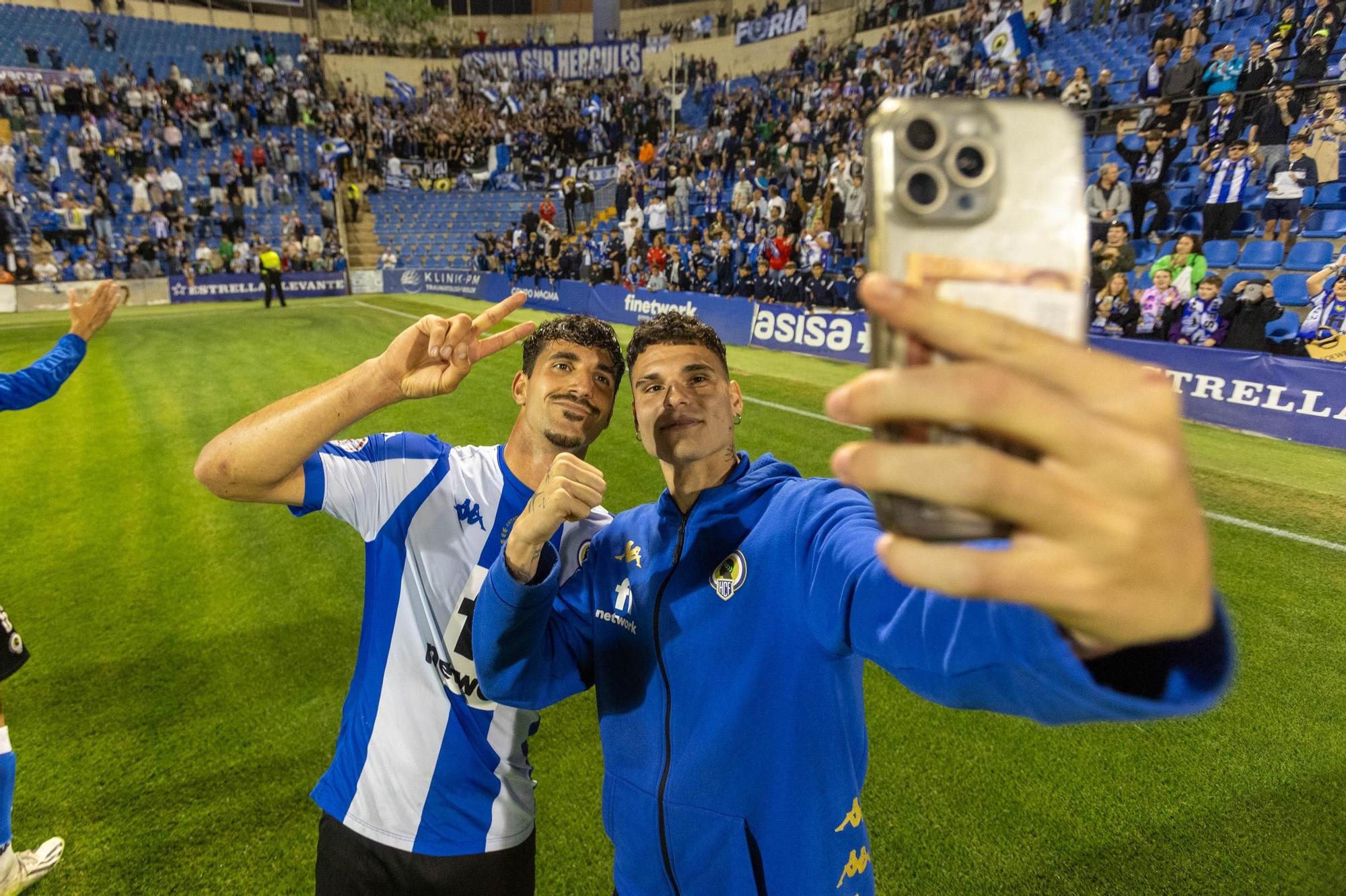 El Hércules derrota al Alcorón con dos goles en la segunda parte
