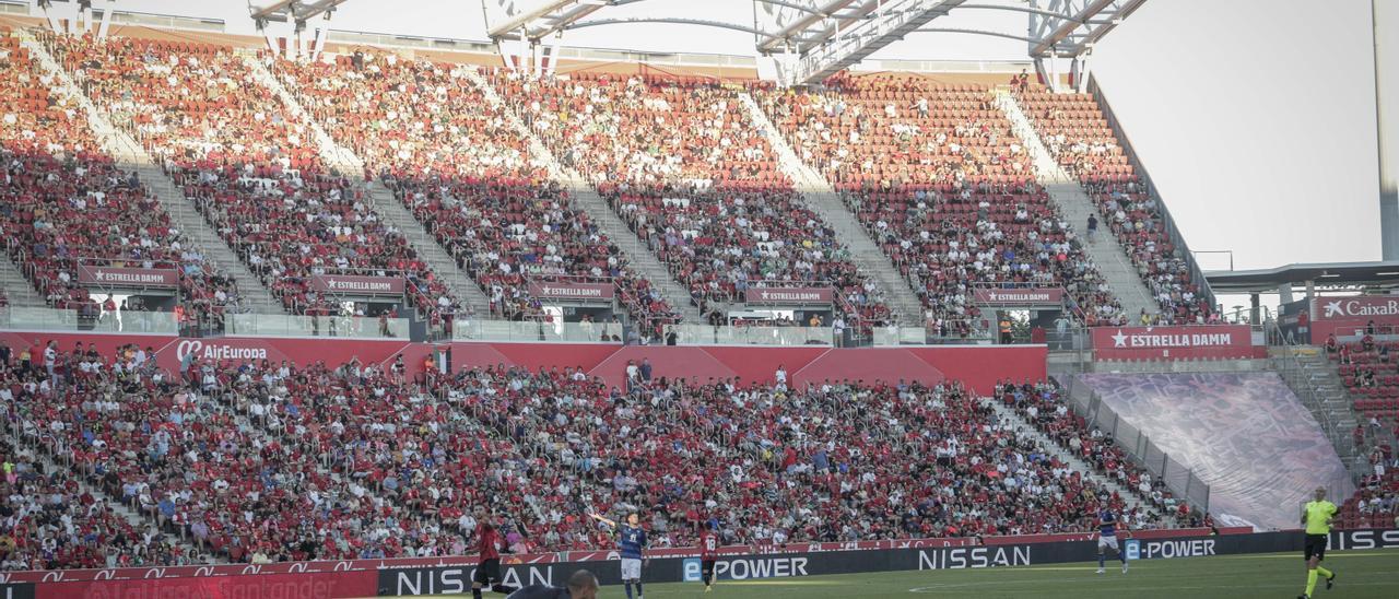 La nueva tribuna del Visit Mallorca Estadi.