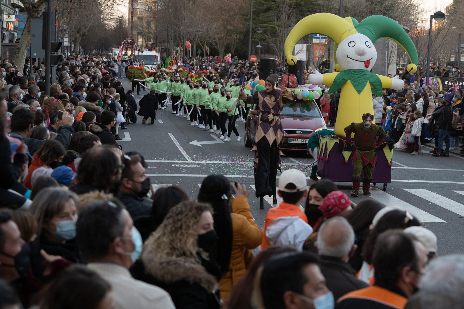 Desfile de carnaval en Zamora 2022