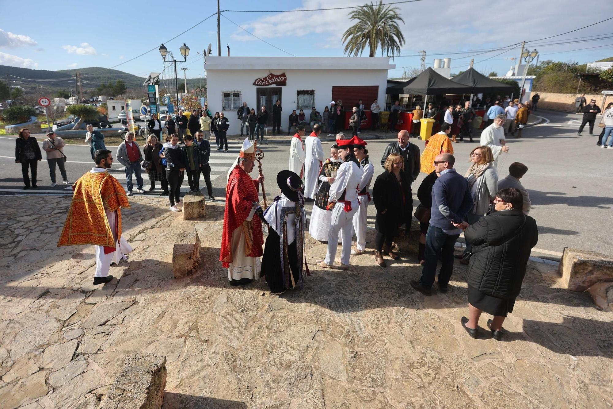Todas las imágenes del día de Santa Inés en Ibiza
