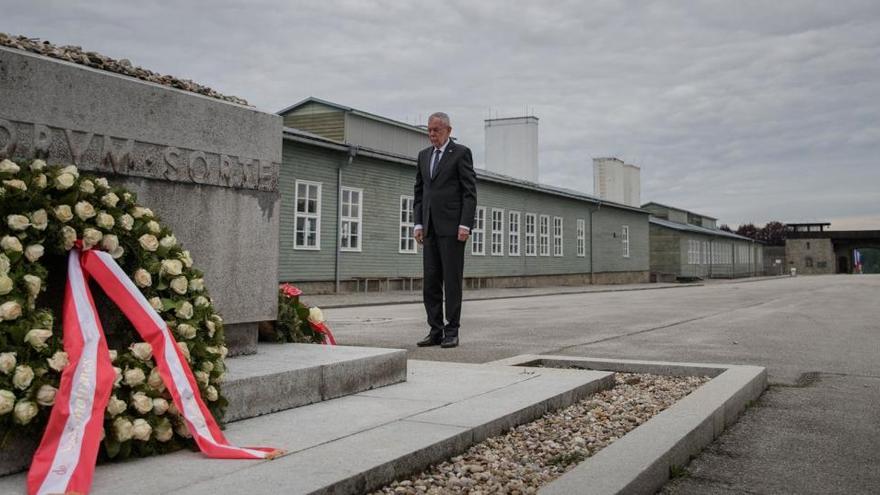 Acto en Austria en memoria de la liberación de Mauthausen.