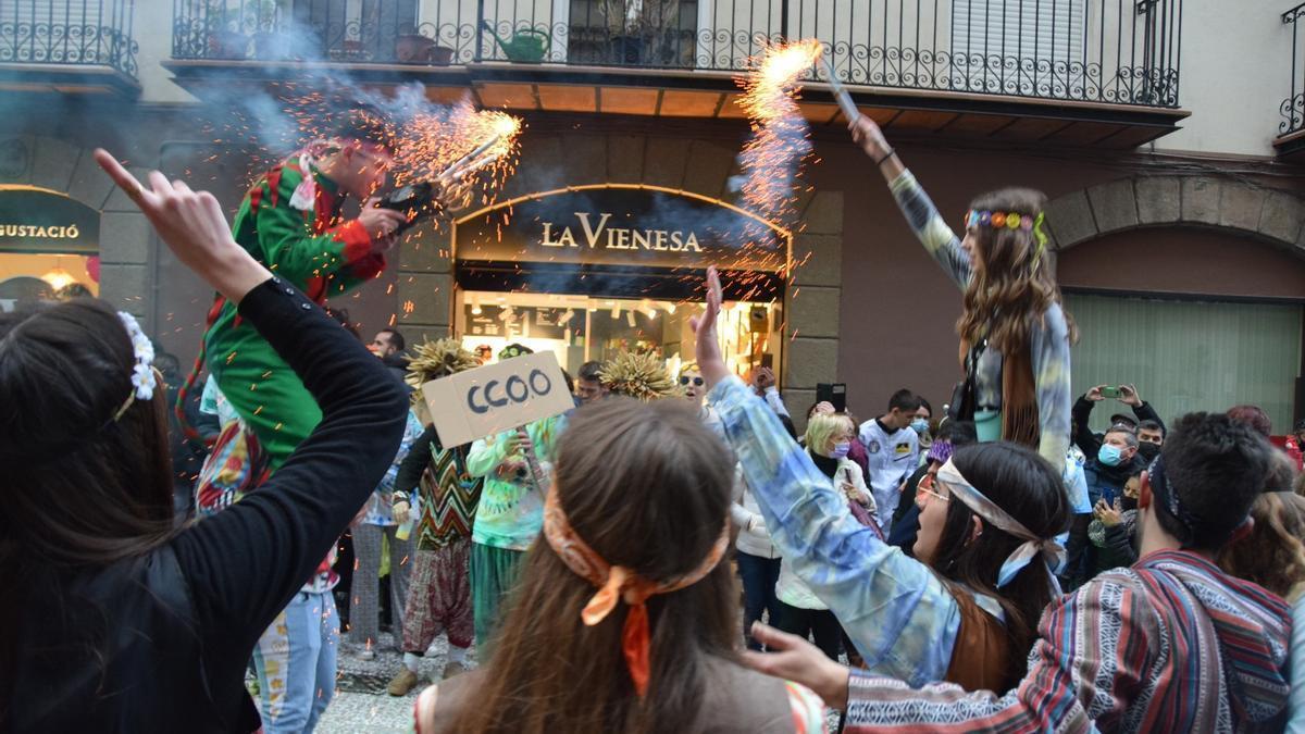 Imatge d'arxiu del Carnaval de Berga del 2022