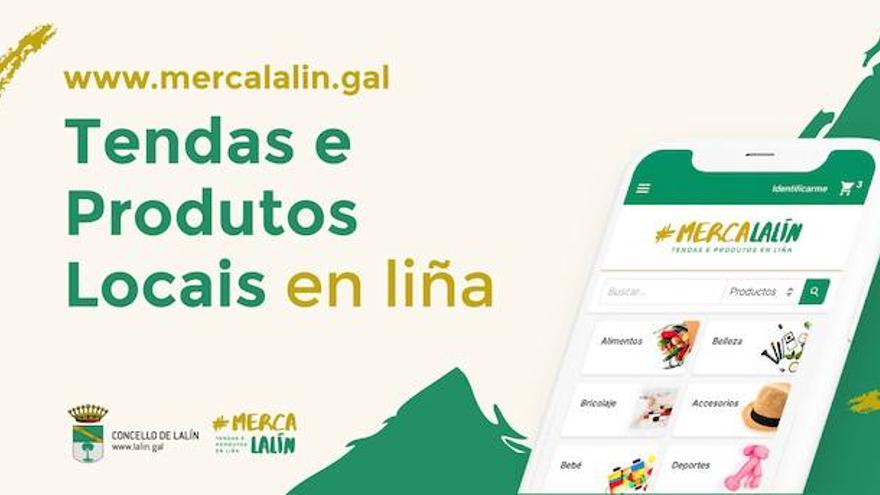 O goberno municipal potencia o comercio local a través da plataforma mercalalin.gal