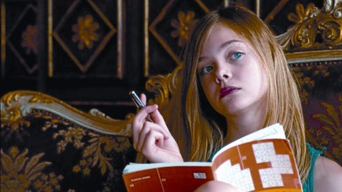 Elle Fanning, de 12 años, en una imagen de 'Somewhere', de Sofia Coppola.