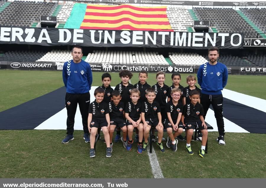 Presentación del fútbol base del CD Castellón 2018-19