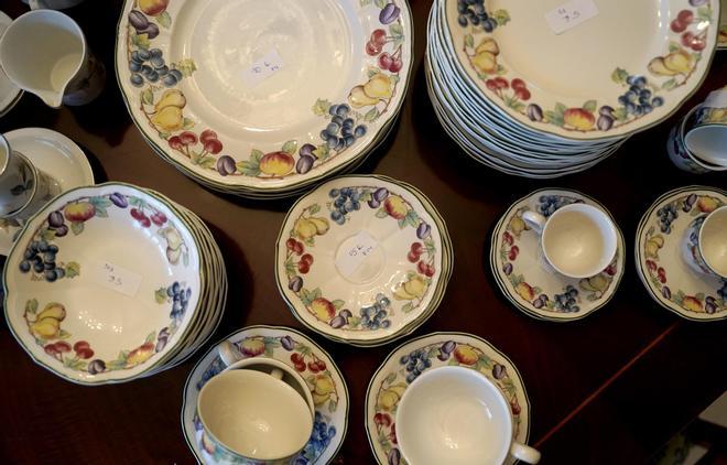 Mercadillo en una casa de lujo, organizado por La Moraleja Home.