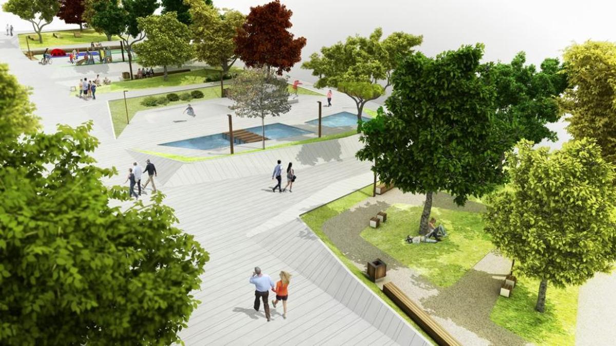 Un parque público educativo sobre las energías renovables completará la zona verde de Navia