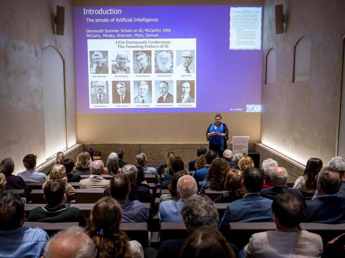 Les imatges de la jornada 'IA aplicada al sector vitivinícola empordanès. L'acte organitzat per  EMPORDÀ, Prensa Ibérica i Celler Perelada, posarà el focus en l’impacte d’aquesta tecnologia sobre la competitivitat del sector vitivinícola i l’hostaleria.