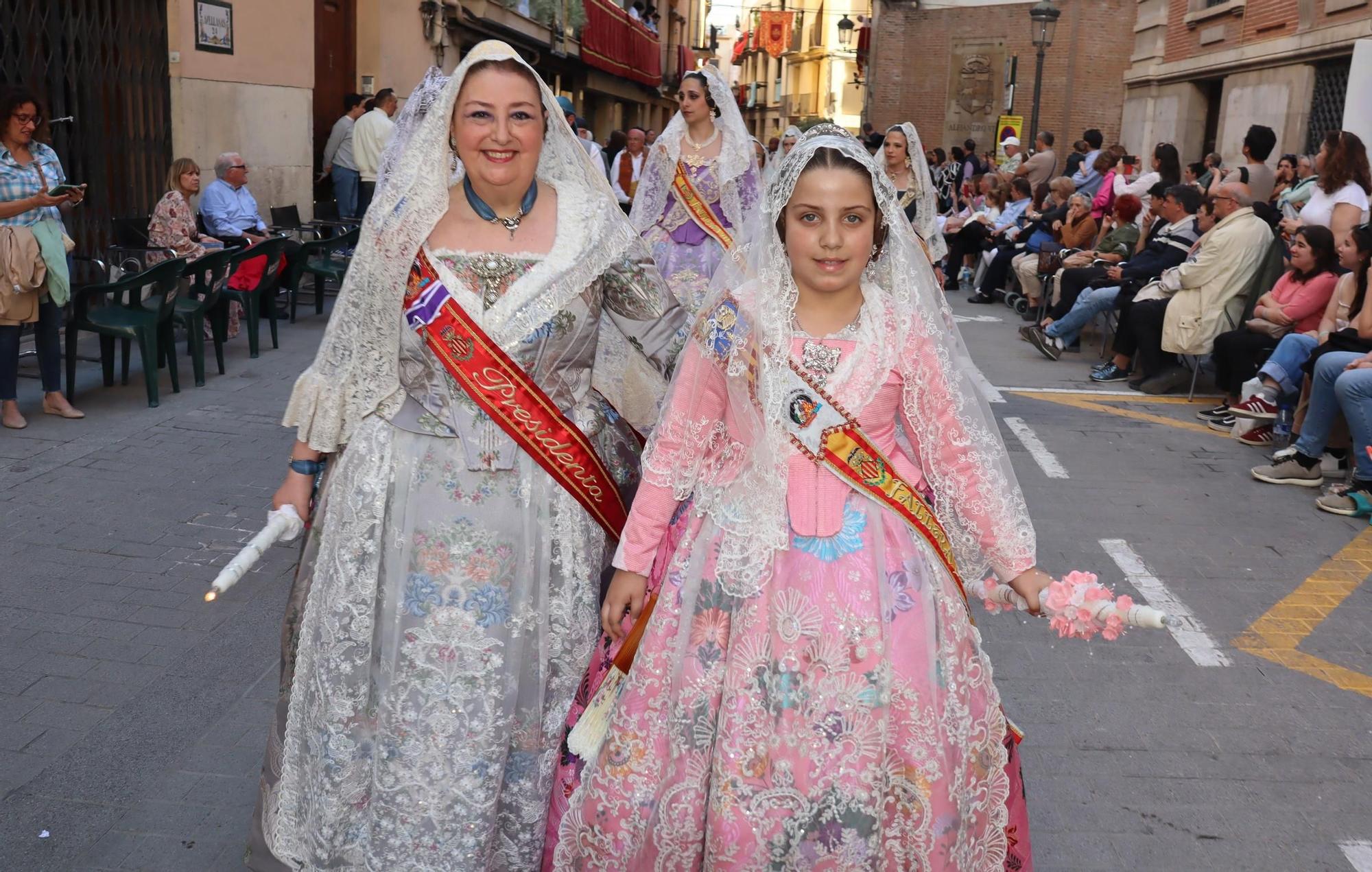Comisiones de falla en la Procesión de la Virgen (3/5)