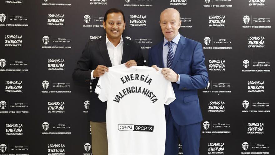 Energía Valencianista, nuevo patrocinador del Valencia y su Centenario