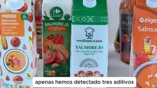 Probaron los 39 salmorejos 'de supermercado' y llegaron a esta conclusión: 20 suspenden la cata por este motivo