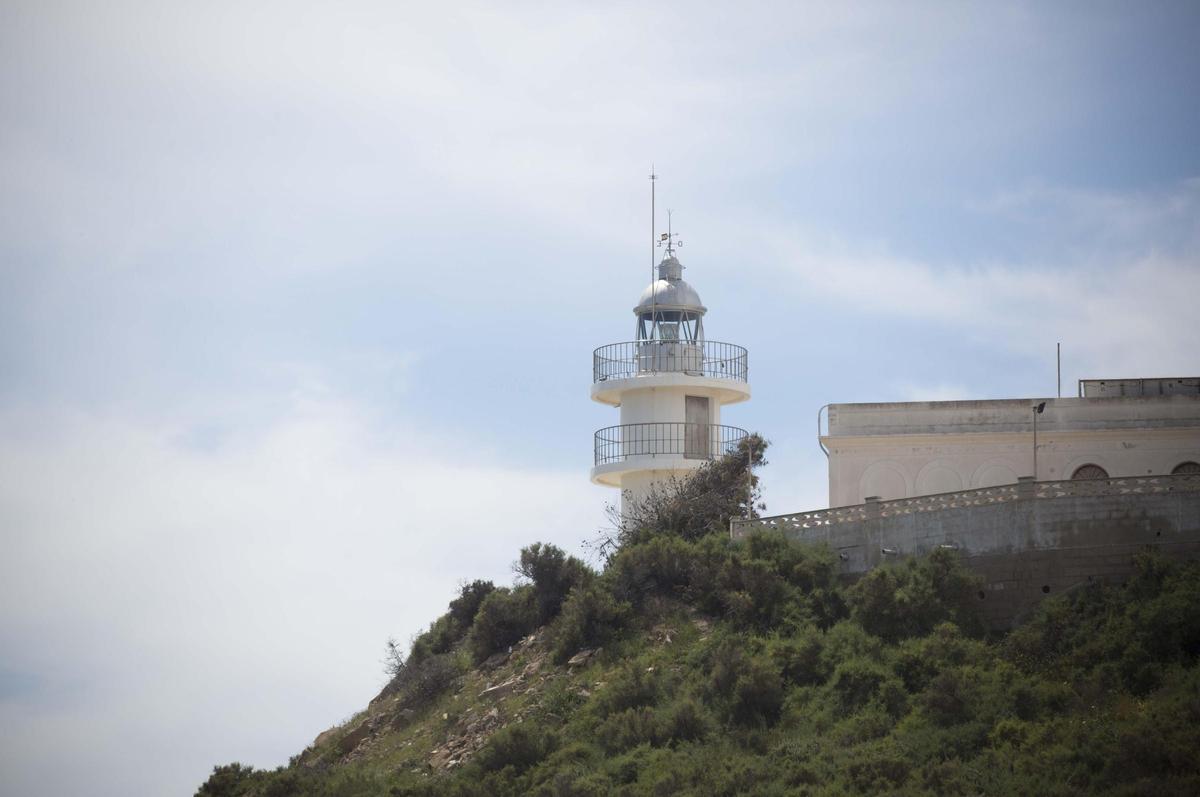 El faro del Cabo de las Huertas, en Alicante.