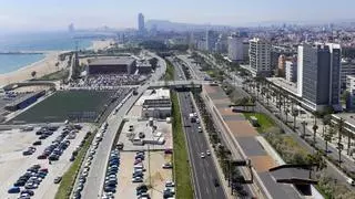 Barcelona reactiva la temporada de zona azul en las playas de Sant Martí