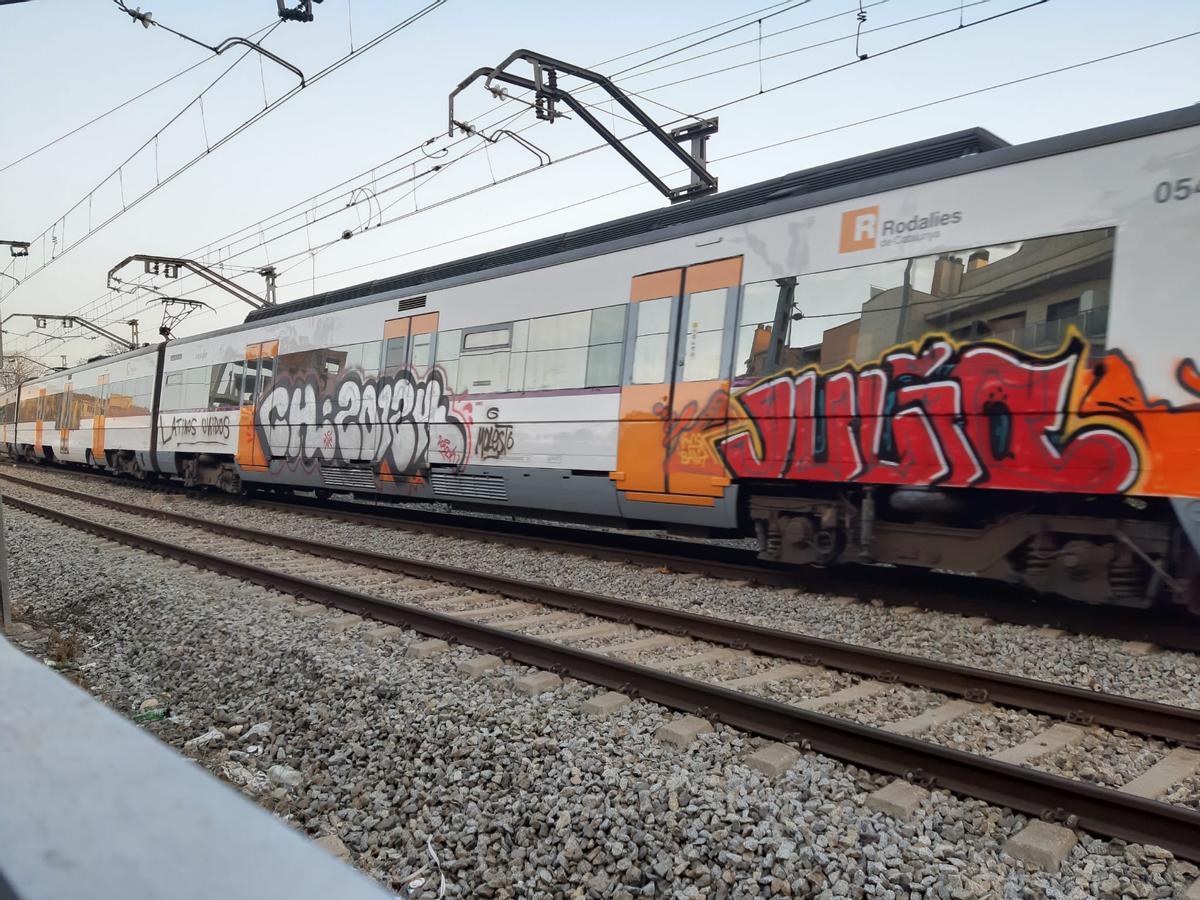 Tren de Rodalies, en una imatge d'arxiu.