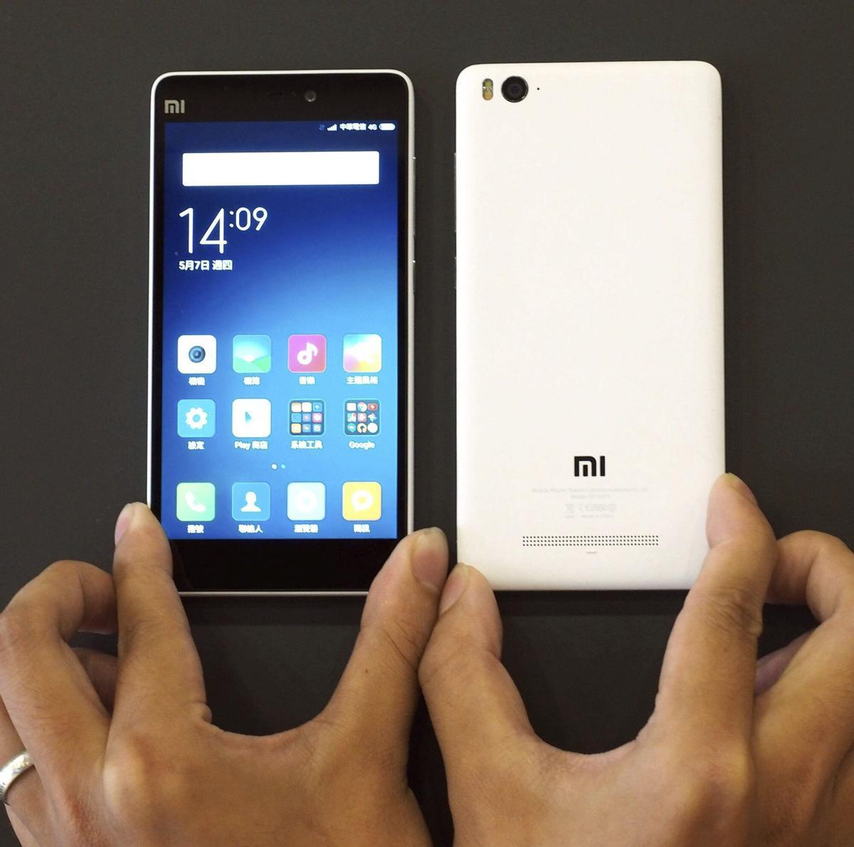 Un Smartphone de Xiaomi con la versión de Android 5.0.