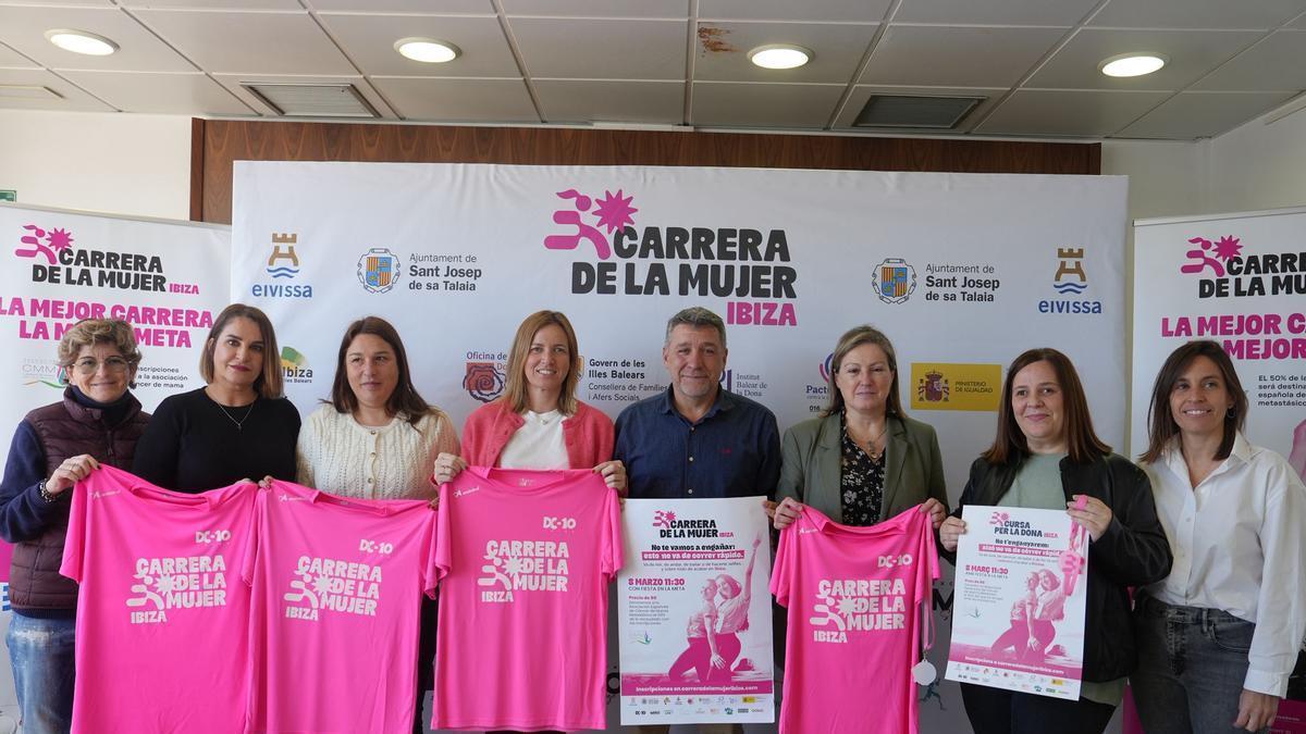 Imagen de la presentación de la segunda edición de la Cursa per la Dona