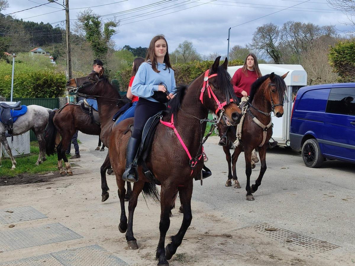 Participantes en la XIII Xuntaza Cabalar pola Costa