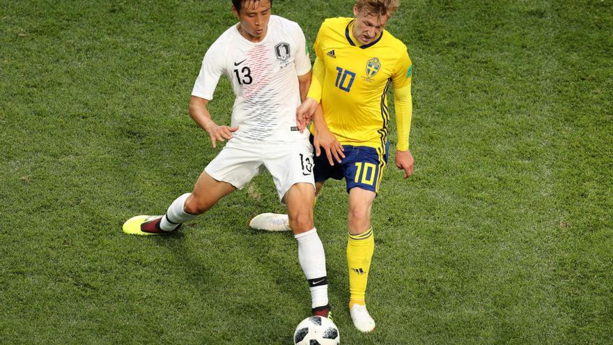 Suecia-Corea del Sur