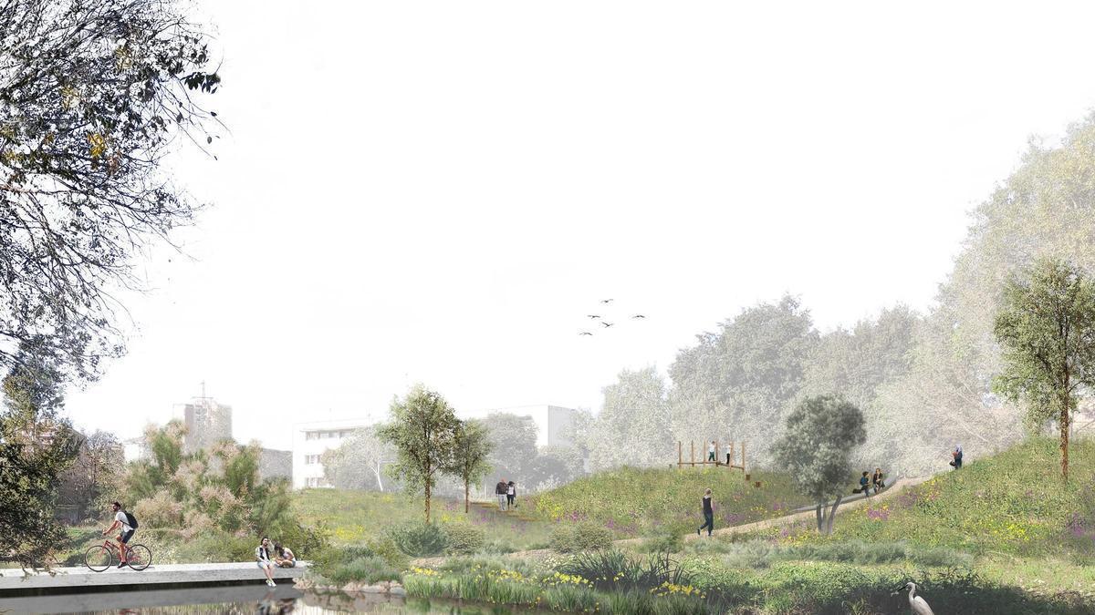 El AMB consolidará un parque fluvial en Ripollet entre los ríos Sec y Ripoll