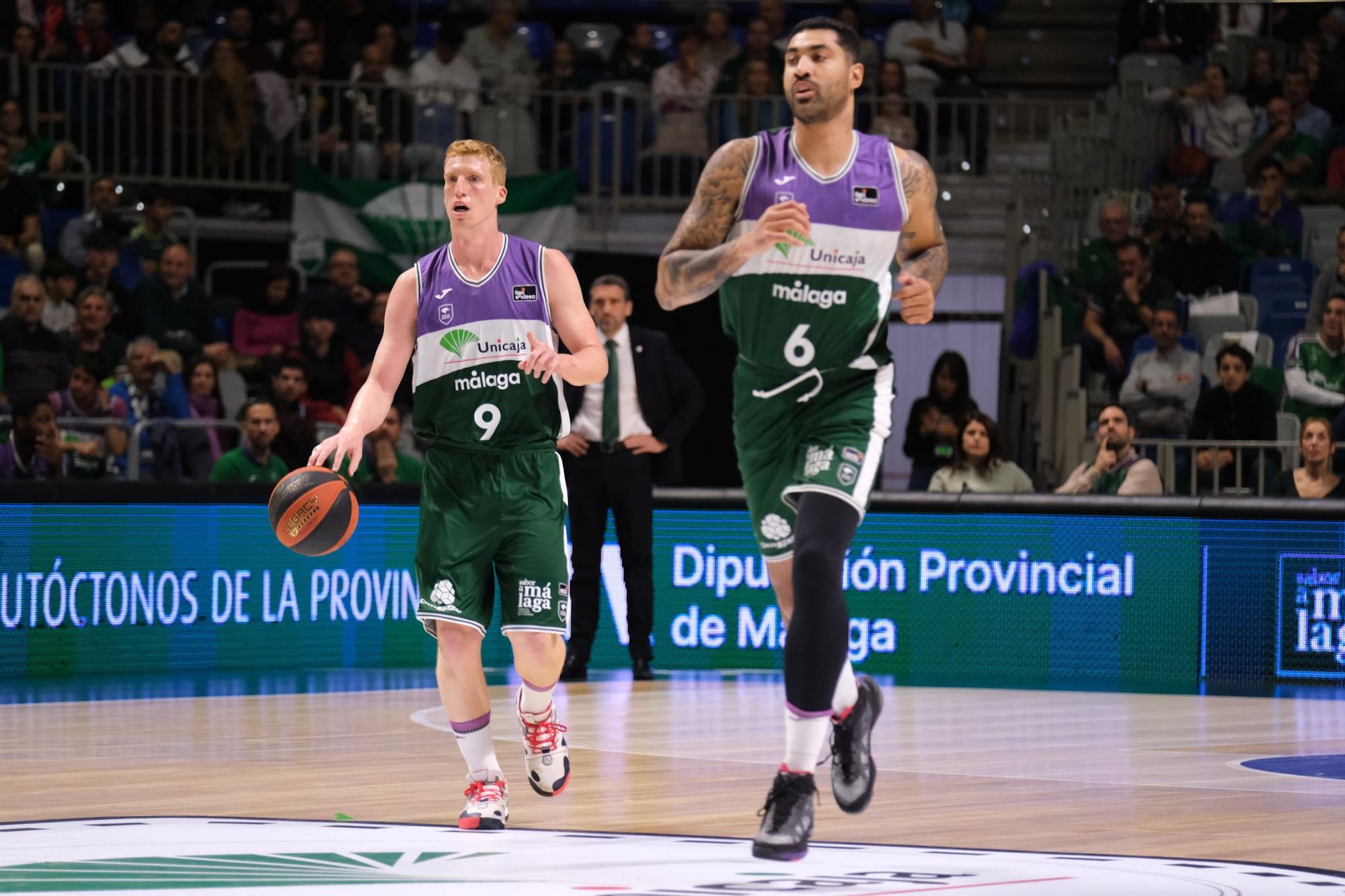 El Unicaja - Casademont Zaragoza de la Liga Endesa, en imágenes