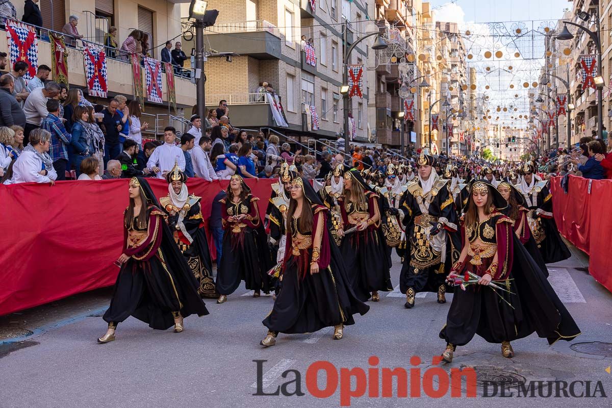 Procesión de subida a la Basílica en las Fiestas de Caravaca (Bando Moro)