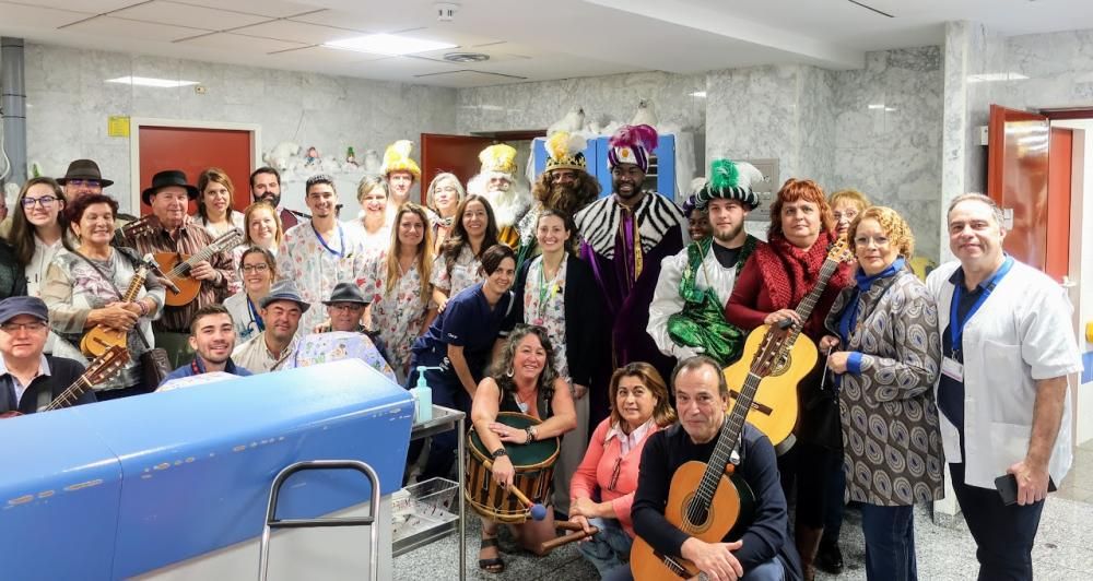 Visita de Los Reyes Magos a La Candelaria