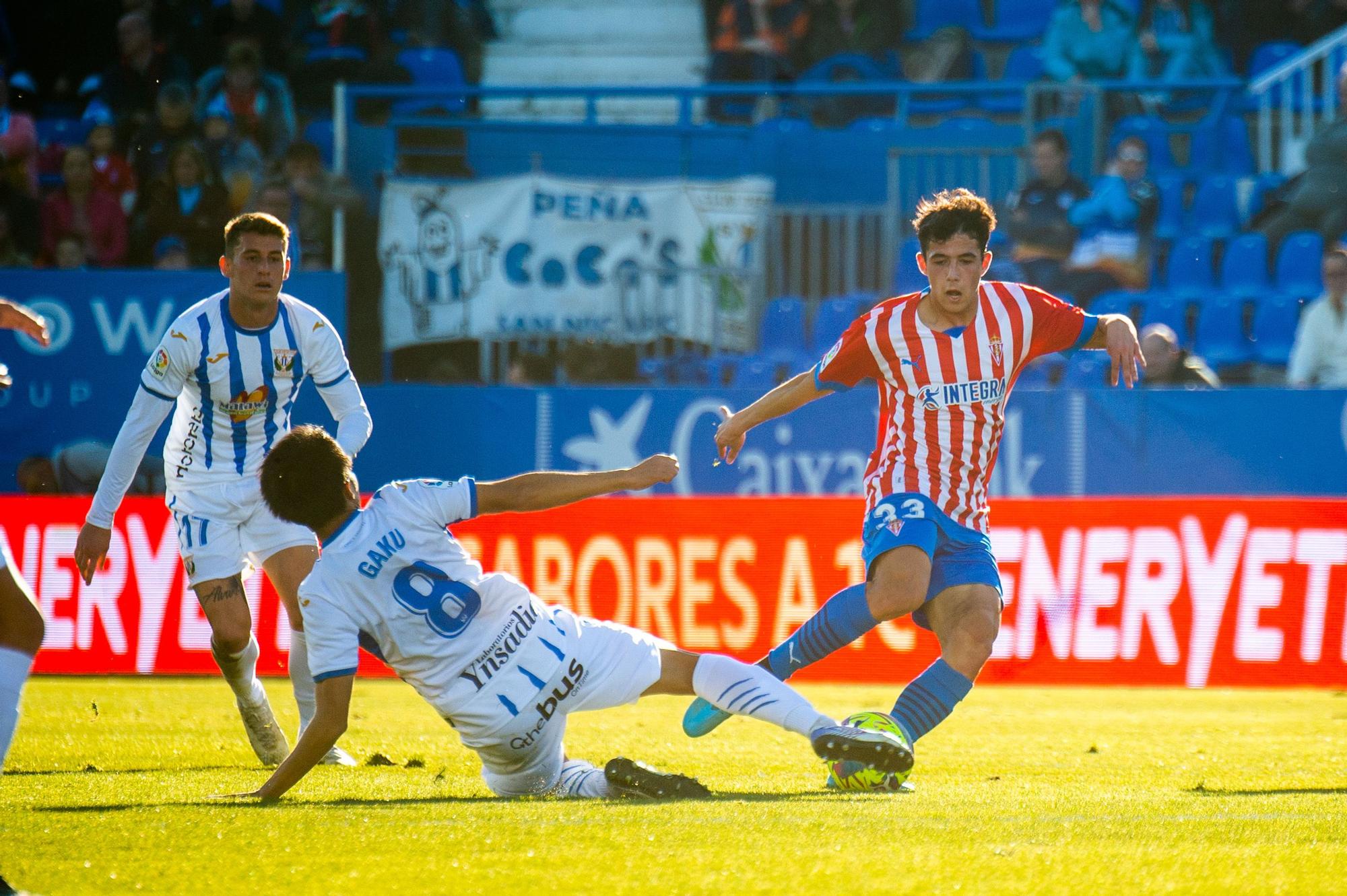 EN IMÁGENES: Así fue el encuentro entre el Sporting y el Leganés