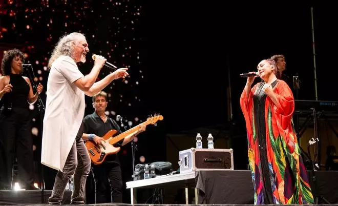 Concierto de Camela en las Fiestas Mayores de Santiago de Gáldar