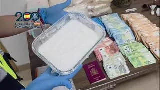 Incautan 16 kilos de speed a tres detenidos por tráfico de drogas en San Vicente y Monóvar