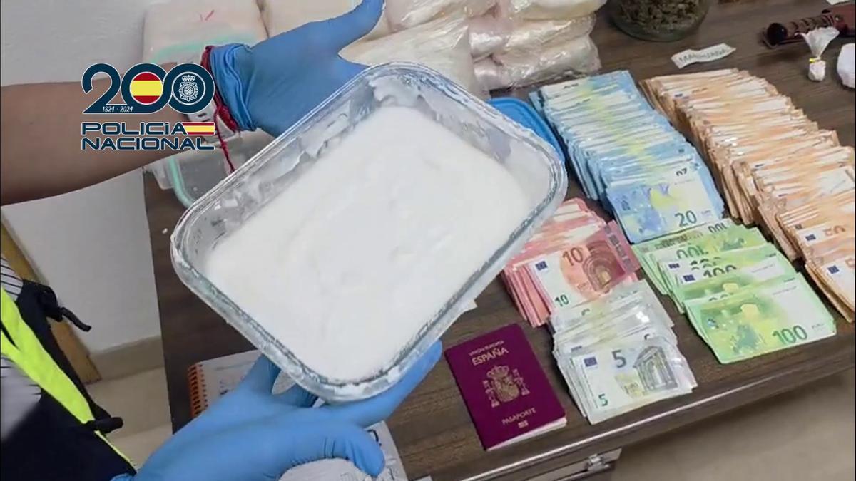 Tres detenidos con 16 kilos de speed en una operación antidroga en San Vicente y Monóvar