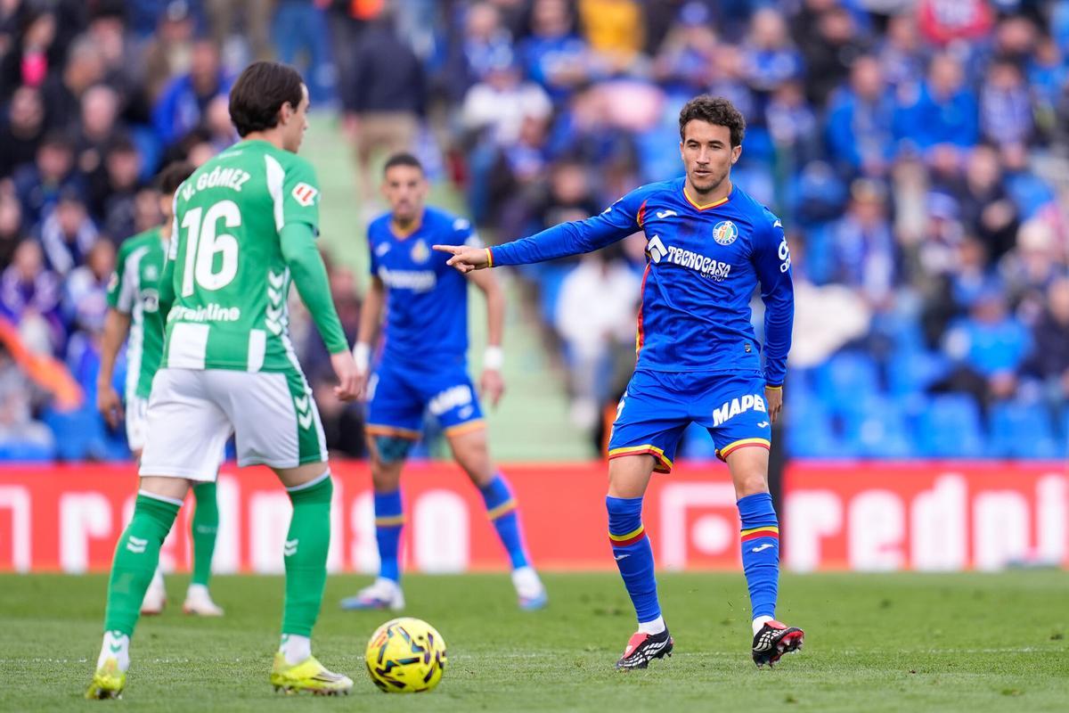 Una imagen del Getafe - Betis.